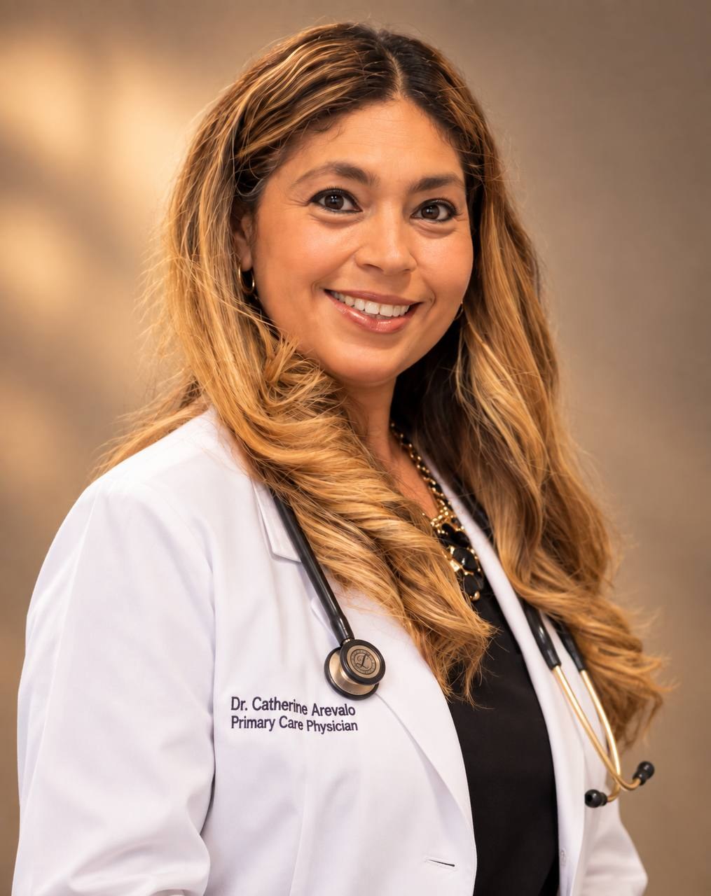 Dr. Catherine Arevalo, MD in her exam room